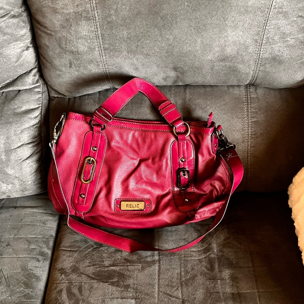 Relic Red Shoulder Purse